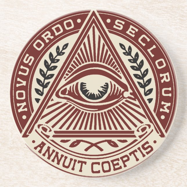 All Seeing Eye Coaster (Front)