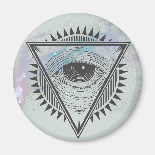 All Seeing Eye Magnet (Front)