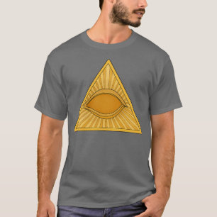 All Seeing Eye of Providence Freemasonry Eye of Go T-Shirt