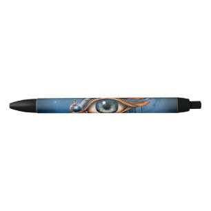 All-Seeing Eye of the Universe Black Ink Pen