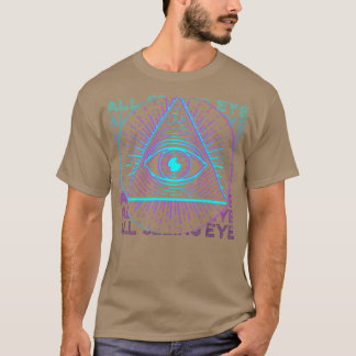 All Seeing Eye Retro All Seeing Eye Gift T-Shirt