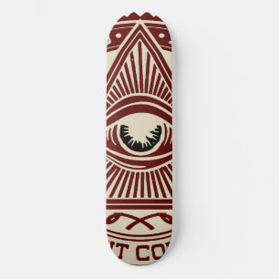 All Seeing Eye Skateboard