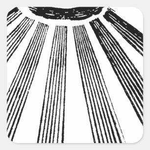 All Seeing Eye Square and Compass Masonic Sticker