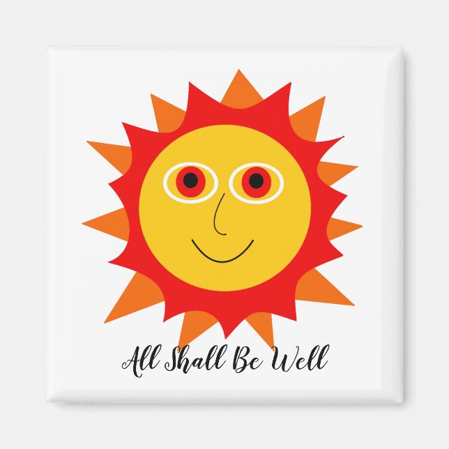 ALL SHALL BE WELL Magnet (Front)