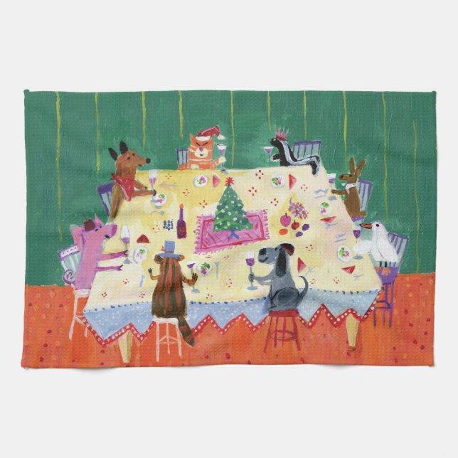 All Species Toast on a Towel (Horizontal)