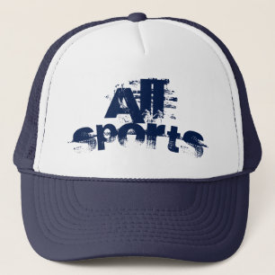All Sports Graphics Art Trucker Hat