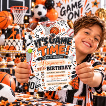 All Sports It’s Game Time Sports Birthday