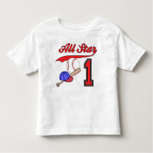 All Star Baseball 1st Birthday