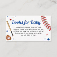 All Star Baseball Baby Shower Books for Baby
