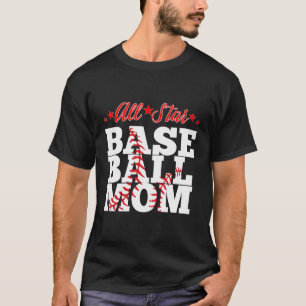 All Star Baseball Mum T-Shirt