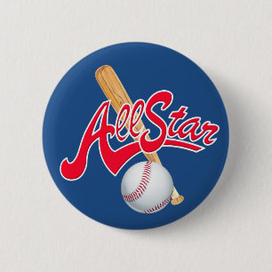 All Star Baseball sports button