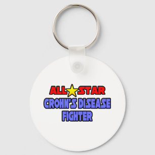All Star Crohn's Disease Fighter Key Ring