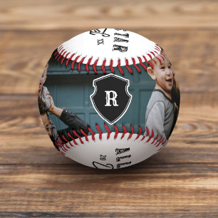 All Star Dad Gift For Dad Custom Photo & Monogram Baseball
