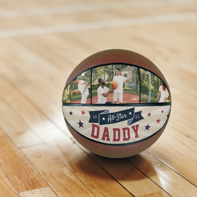 All-Star Daddy Custom Photo Basketball (Creator Uploaded)