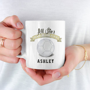 All Star Mum Volleyball Personalised Coffee Mug