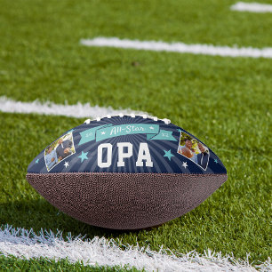 All Star Opa   Custom Grandpa Football