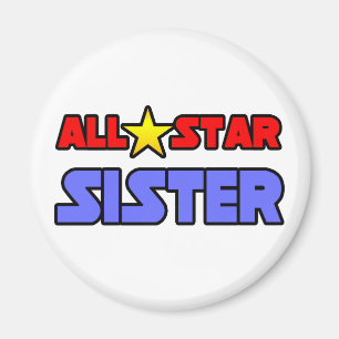 All Star Sister Magnet