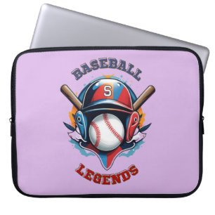 All-Star Spirit: Classic Baseball Essentials Sport Laptop Sleeve