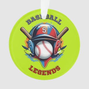 All-Star Spirit: Classic Baseball Essentials Sport Ornament