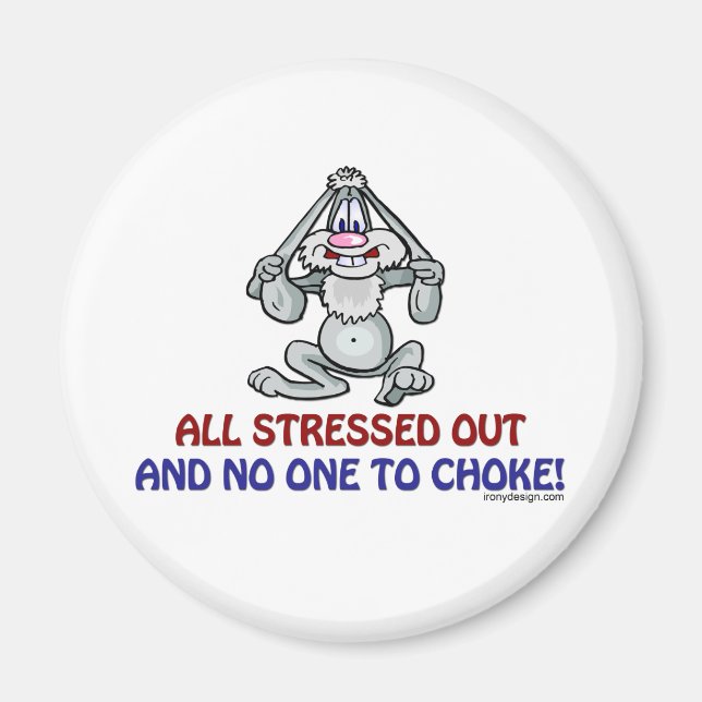 All Stressed Out Magnet (Front)