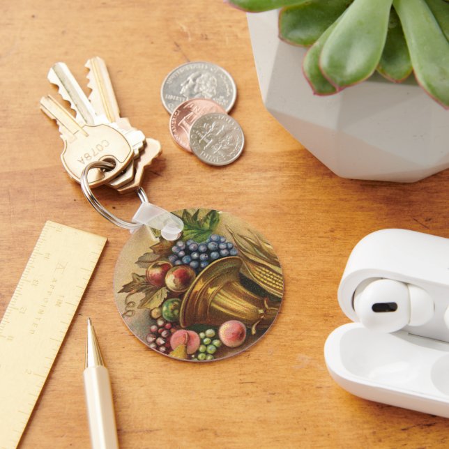 All Thanksgiving Bounty Be Thine Key Ring (Desk)