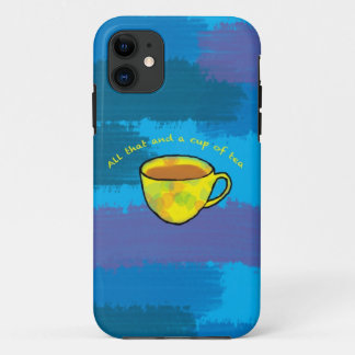 All that and a cup of tea iPhone case
