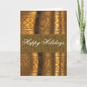 All that glitters gold Christmas Card