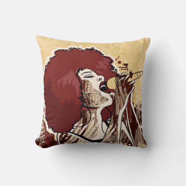 All that Jazz 2 Sided Pillow (Front)