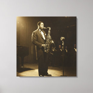 All That Jazz, by Natasha Us Canvas Print