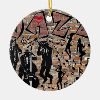 ALL THAT JAZZ CERAMIC TREE DECORATION