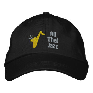 All that Jazz Embroidered Cap