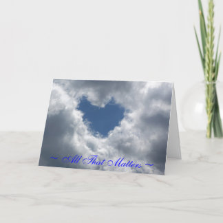 ~ All That Matters ~ Card