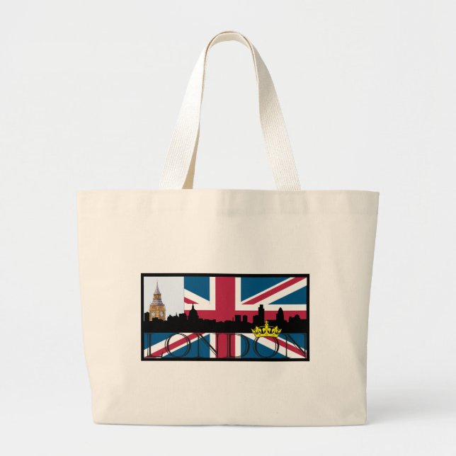 All That's London Large Tote Bag (Front)