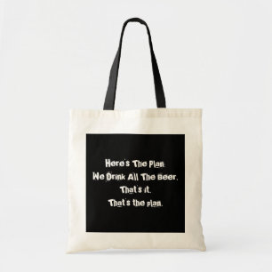 All The Beer Funny Budget Tote Bag
