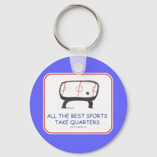 All the best sports take quarters key ring (Front)