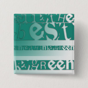 All the best Think Green Square Button