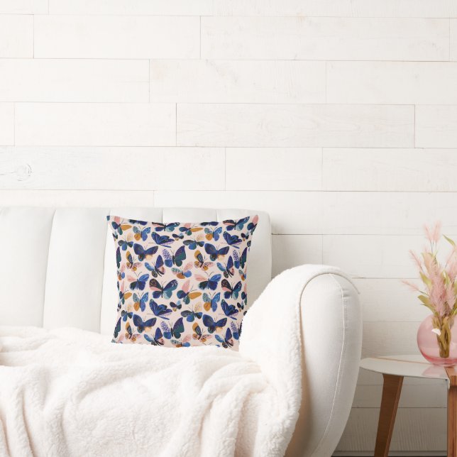 All the butterflies cushion (Couch)