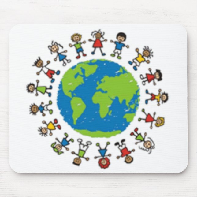 All The Children of the World 2 Mouse Pad (Front)