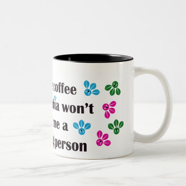 all the coffee in columbia Two-Tone coffee mug (Right)