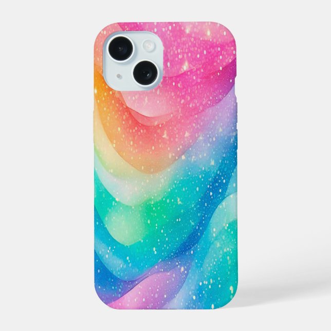 All the Colours Design iPhone 15 Case (Back)