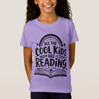 all the cool kids are reading  T-Shirt