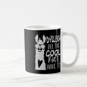 All The Cool Kids Have It Funny Awareness Llama Coffee Mug