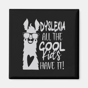 All The Cool Kids Have It Funny Awareness Llama Magnet