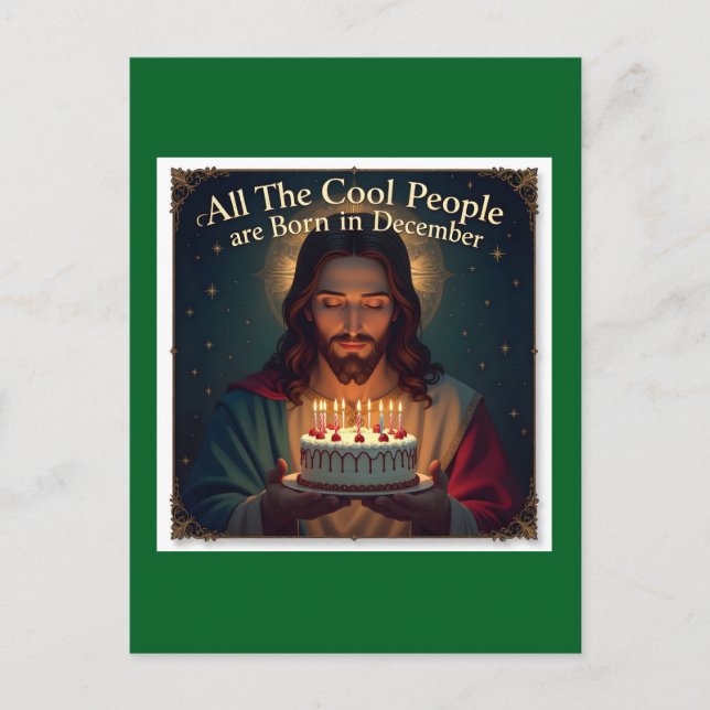 All the cool people postcard (Front)