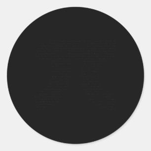 All The Digits Pi Day Women Classic Round Sticker