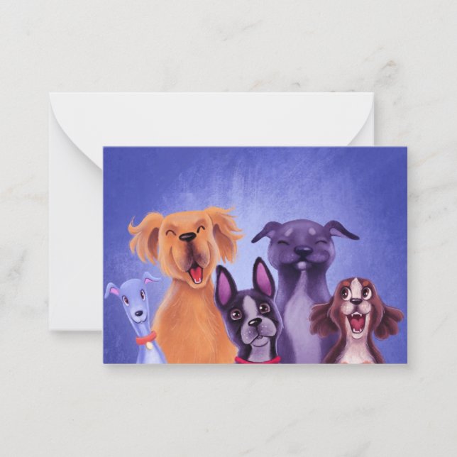All The Dogs Card (Front)