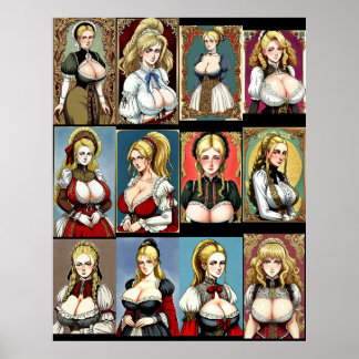 All the Faire Maidens Poster