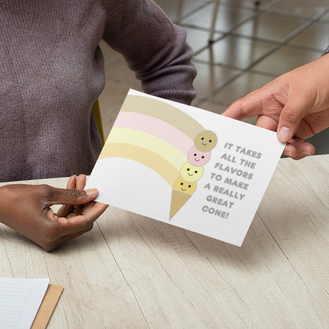 All the Flavours Inspirational Post Card (Creator Uploaded)