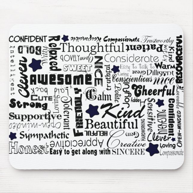 All the Good Things About You Mouse Pad (Front)
