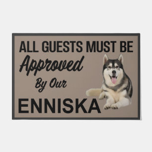 All The Guest Must Be Approved By Enniska Doormat